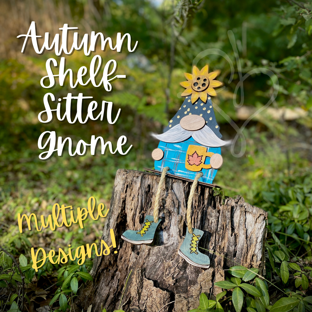 DIY Wooden Fall Gnomes