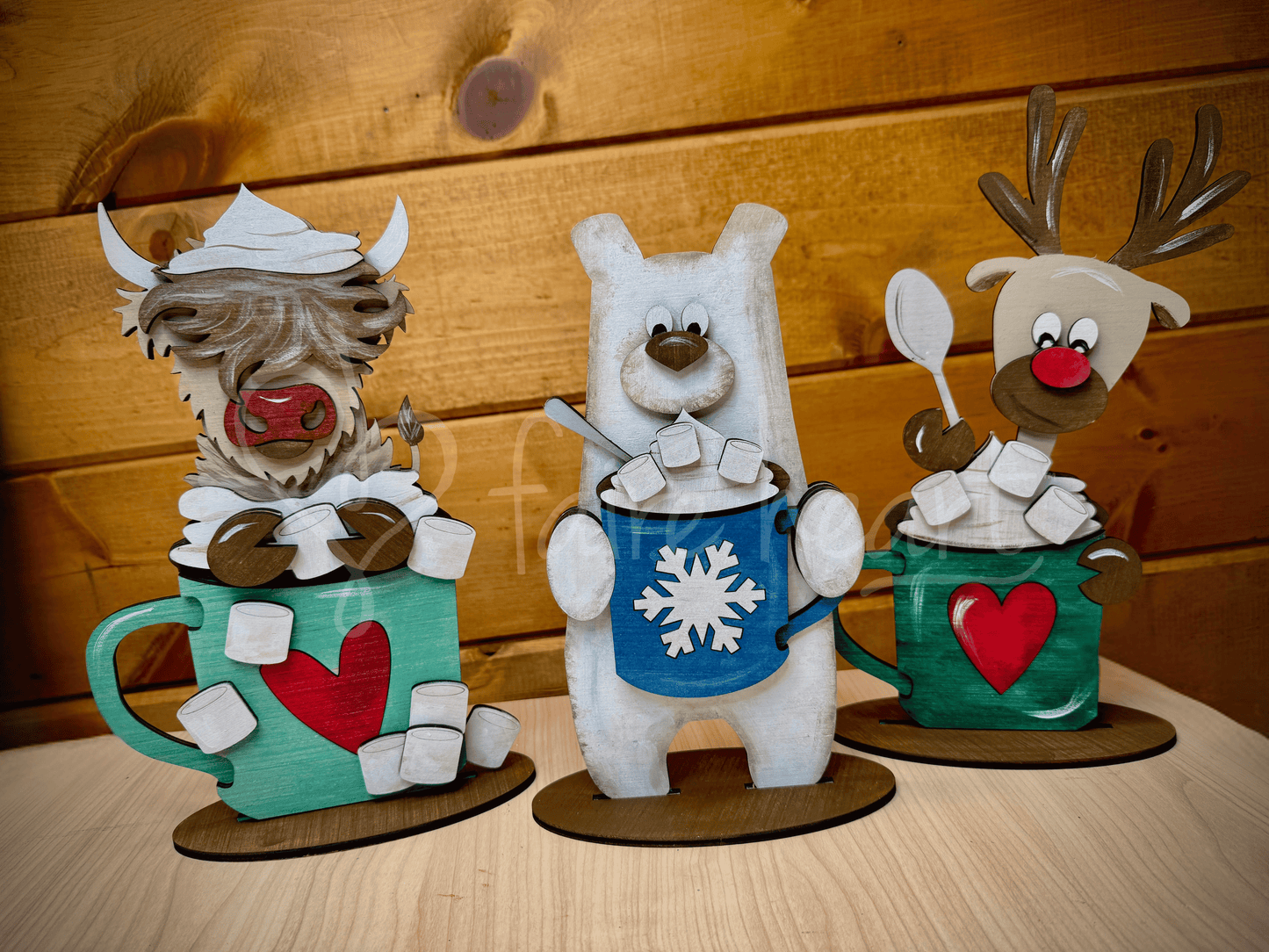 Hot Cocoa Animals
