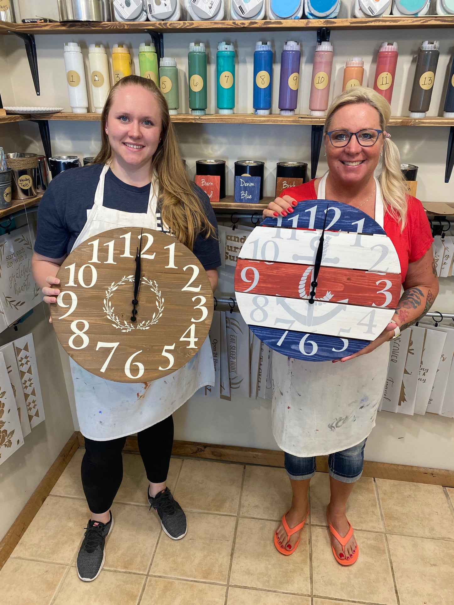 DIY Wall Clock Drop-in Project (Pre-Order Required)