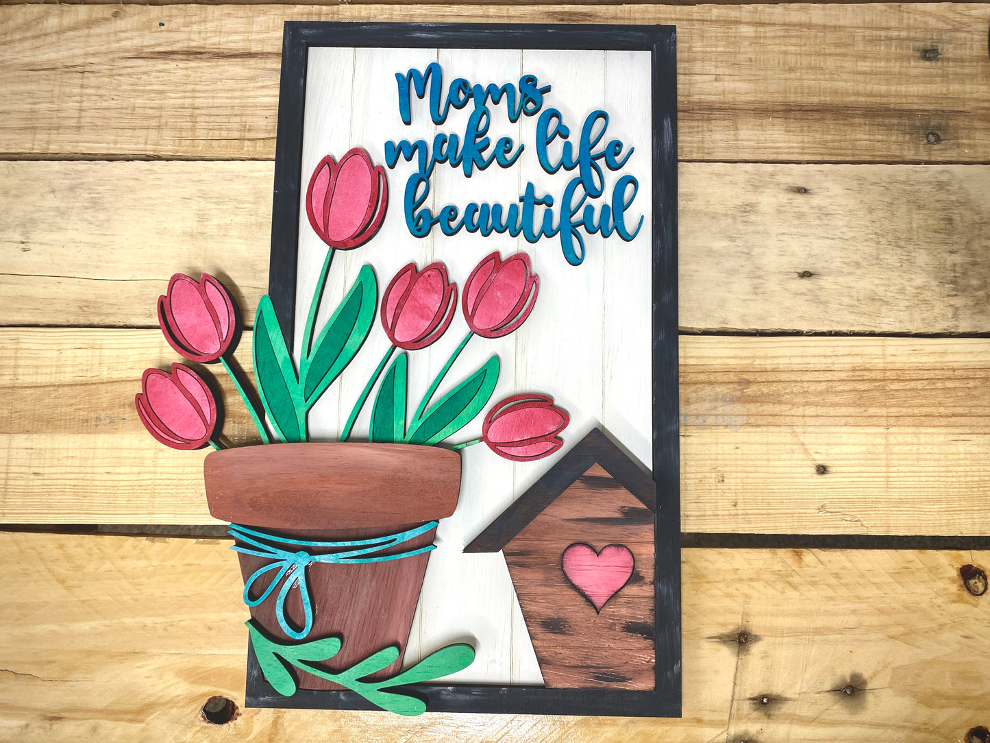 Spring 3D Signs