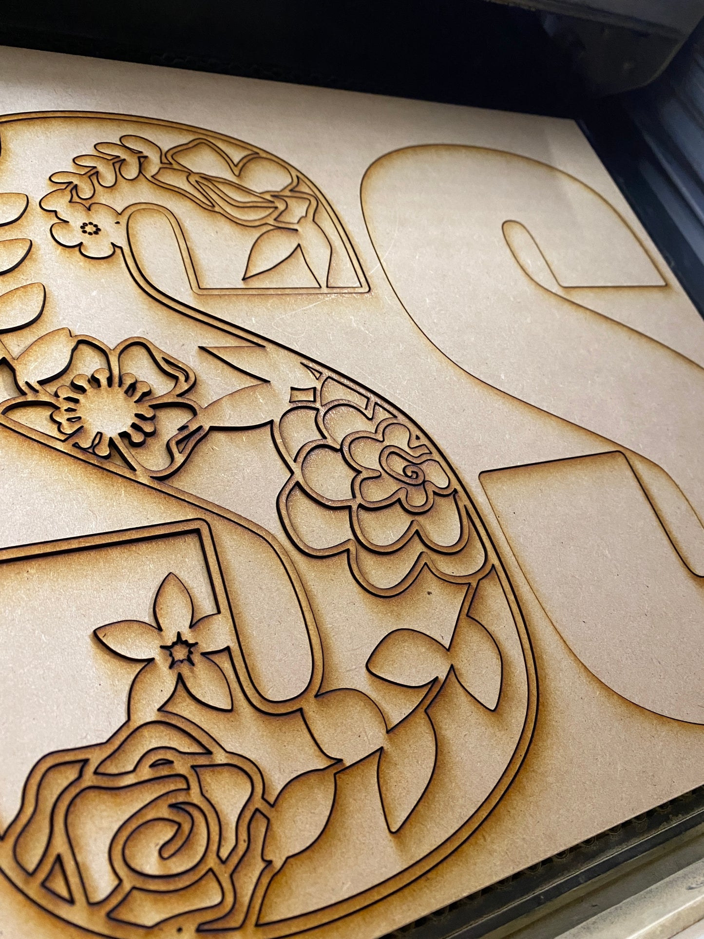 Floral Letter Craft Kit