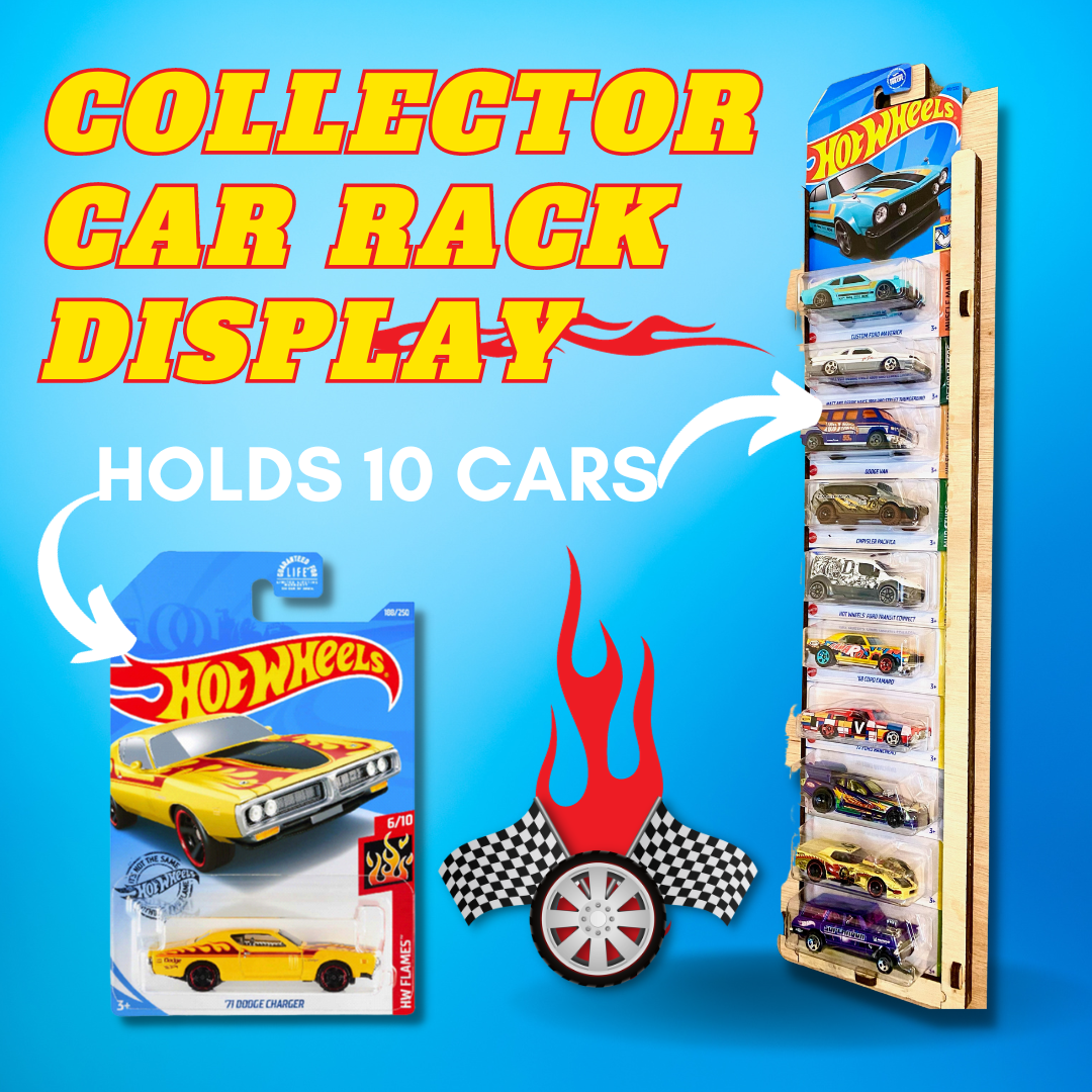DIY Collector / Matchbox Car Rack – Faire Heart