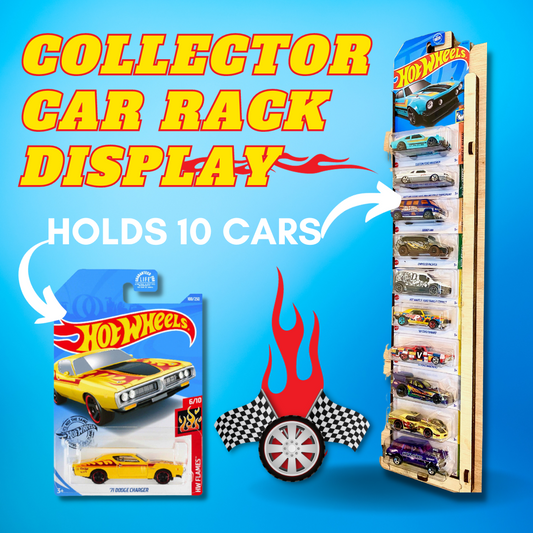 DIY Collector / Matchbox Car Rack