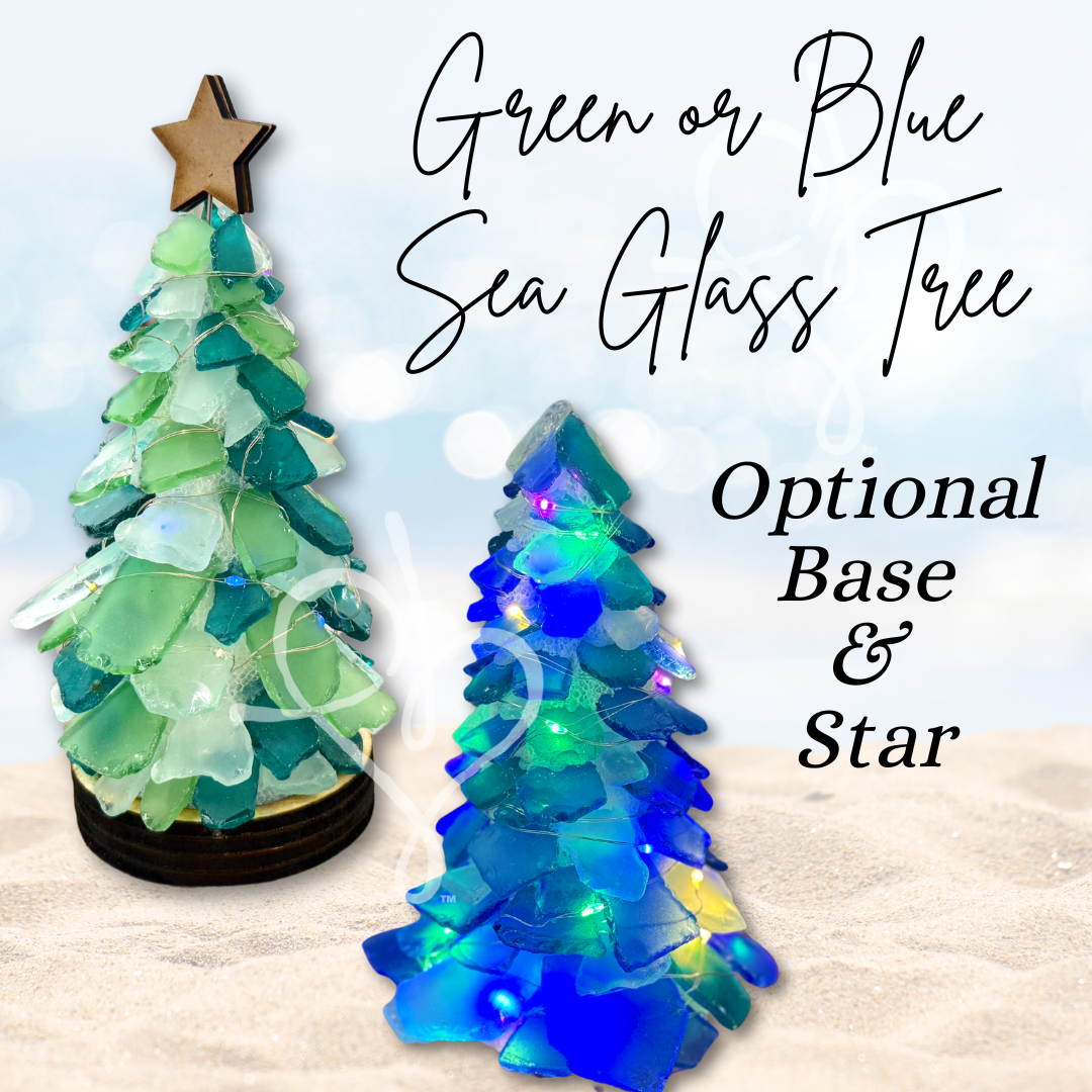 December 18th at Cluck Bucket - DIY Sea Glass Christmas Trees!
