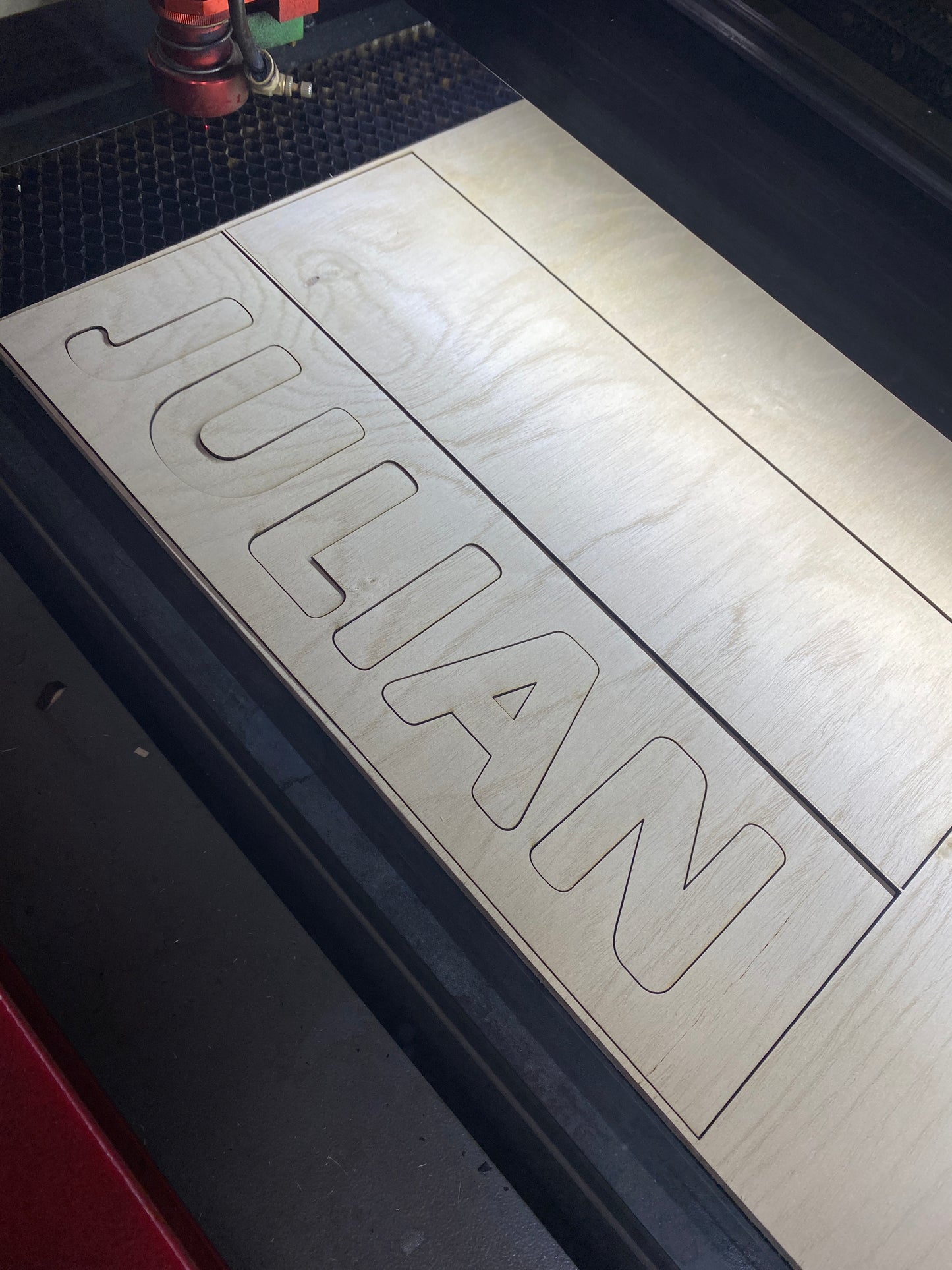 DIY Custom Wooden Name Puzzle