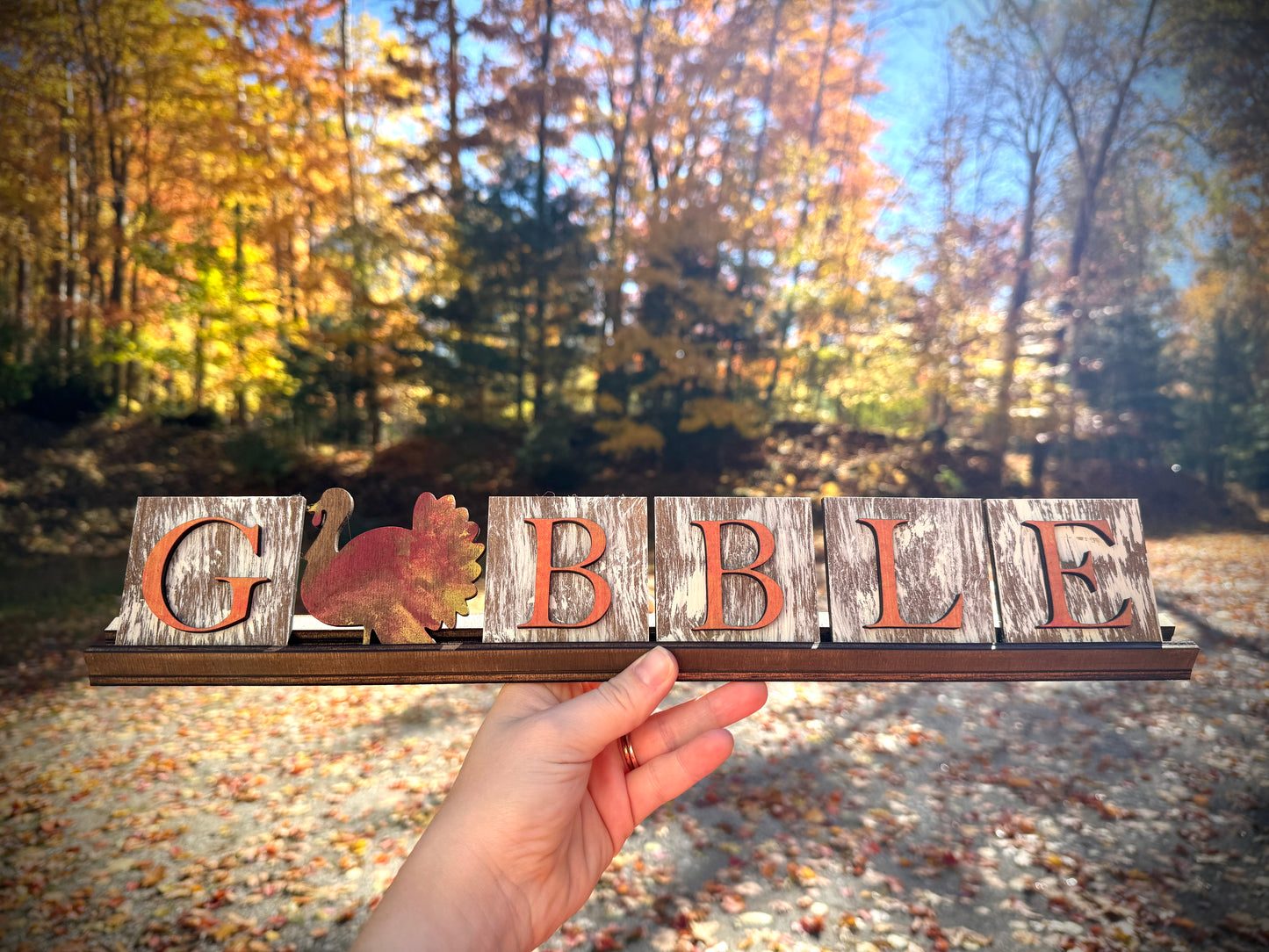 November 14th at Cluck Bucket - DIY Reversible Scrabble Letter Sign