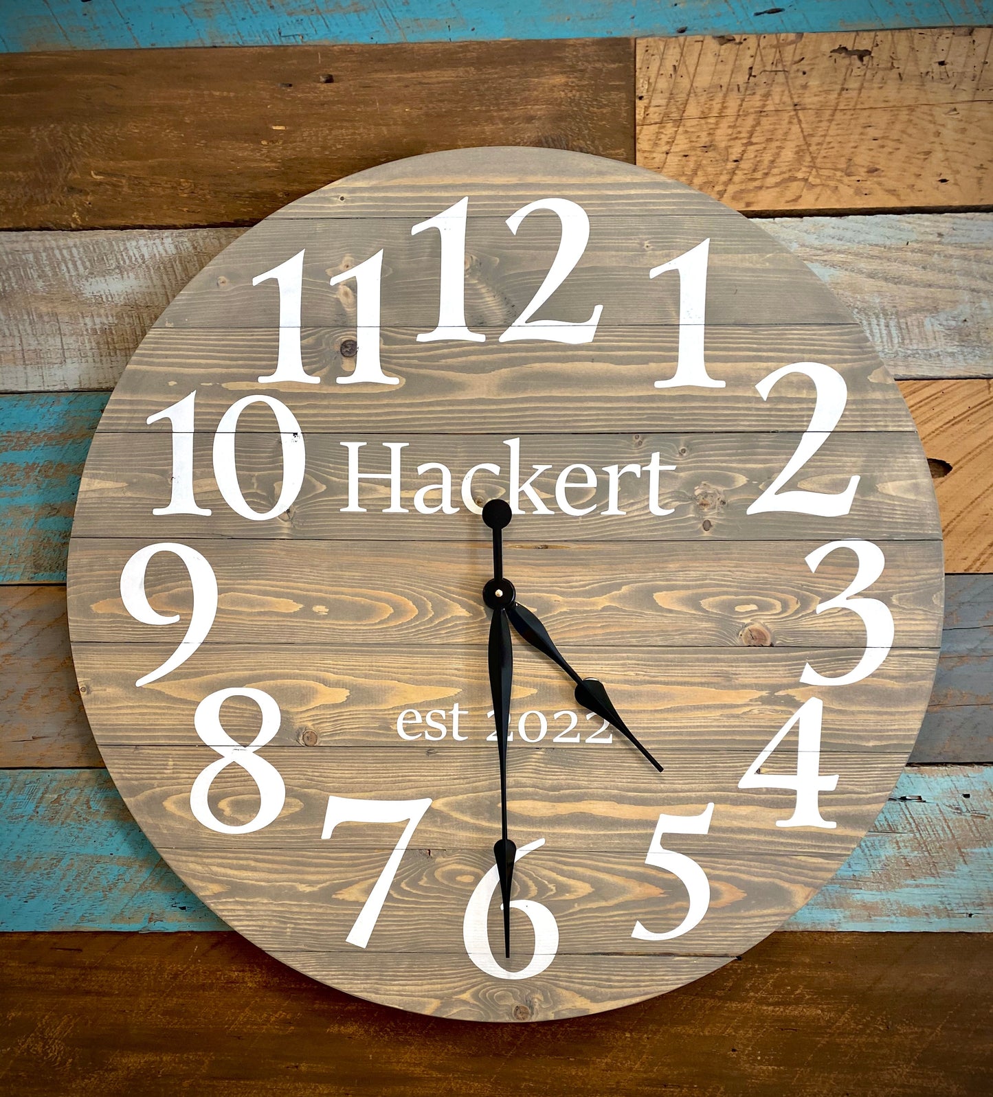 DIY Wall Clock Drop-in Project (Pre-Order Required)