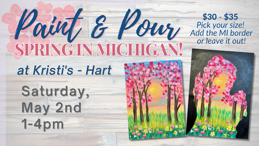 May 2 - "Paint & Pour" at Kristi's Pour House