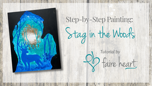 Stag in the Woods Video Tutorial