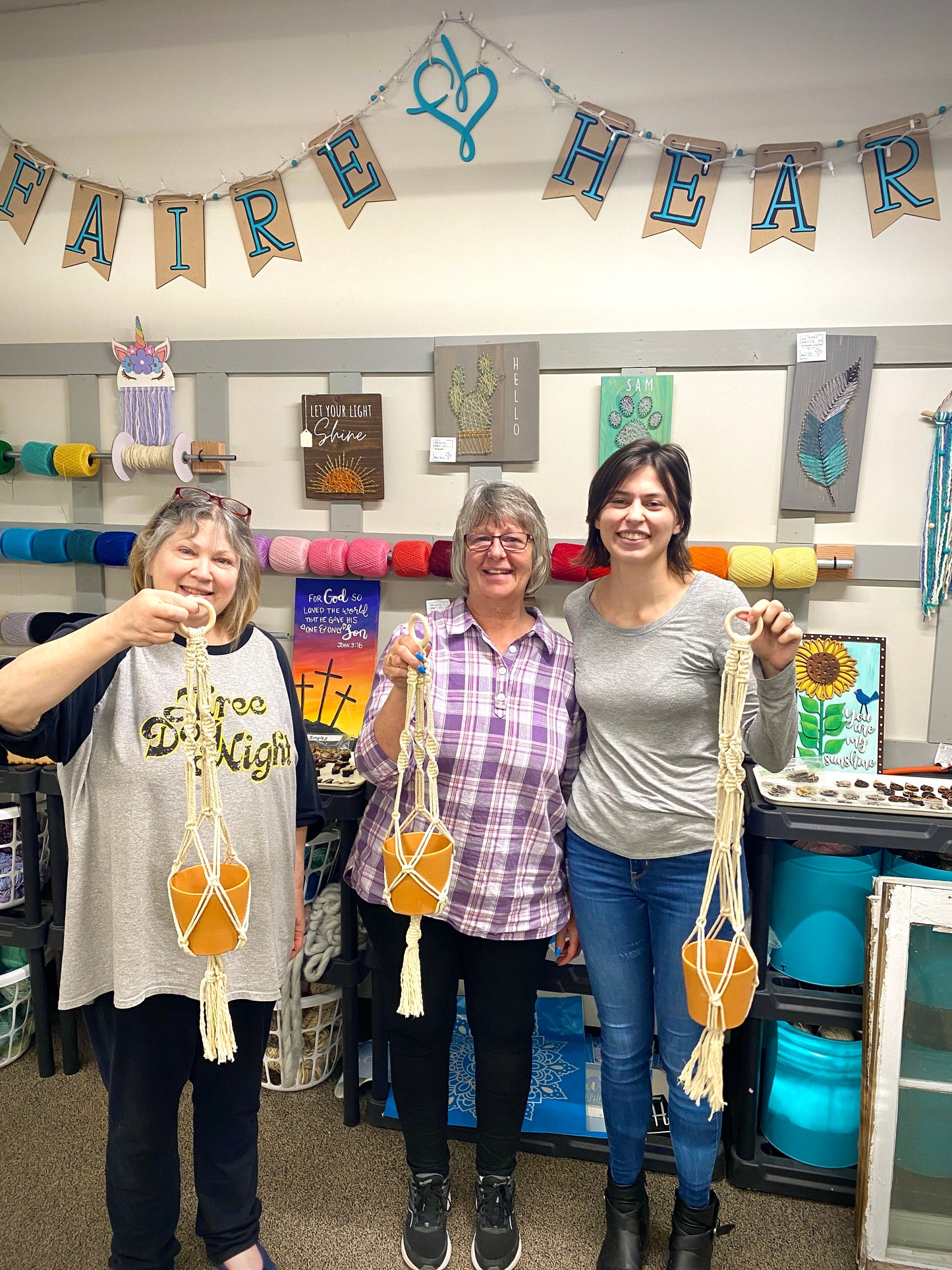 Feb 21 - Macramé Plant Hanger Workshop