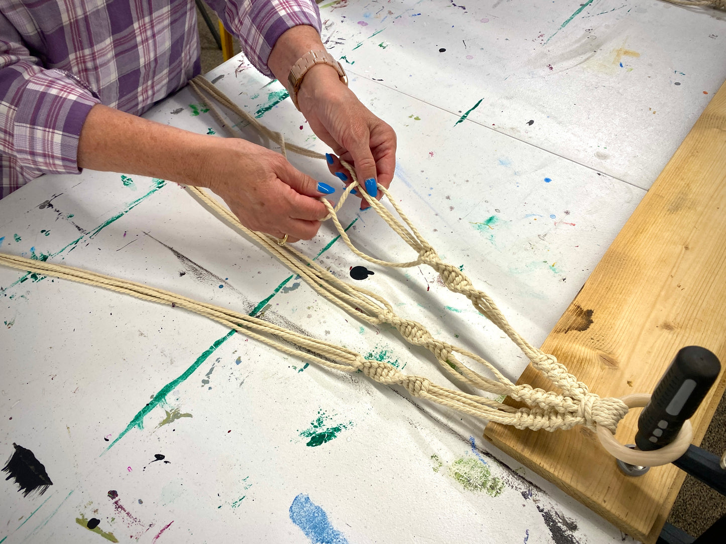 Feb 21 - Macramé Plant Hanger Workshop