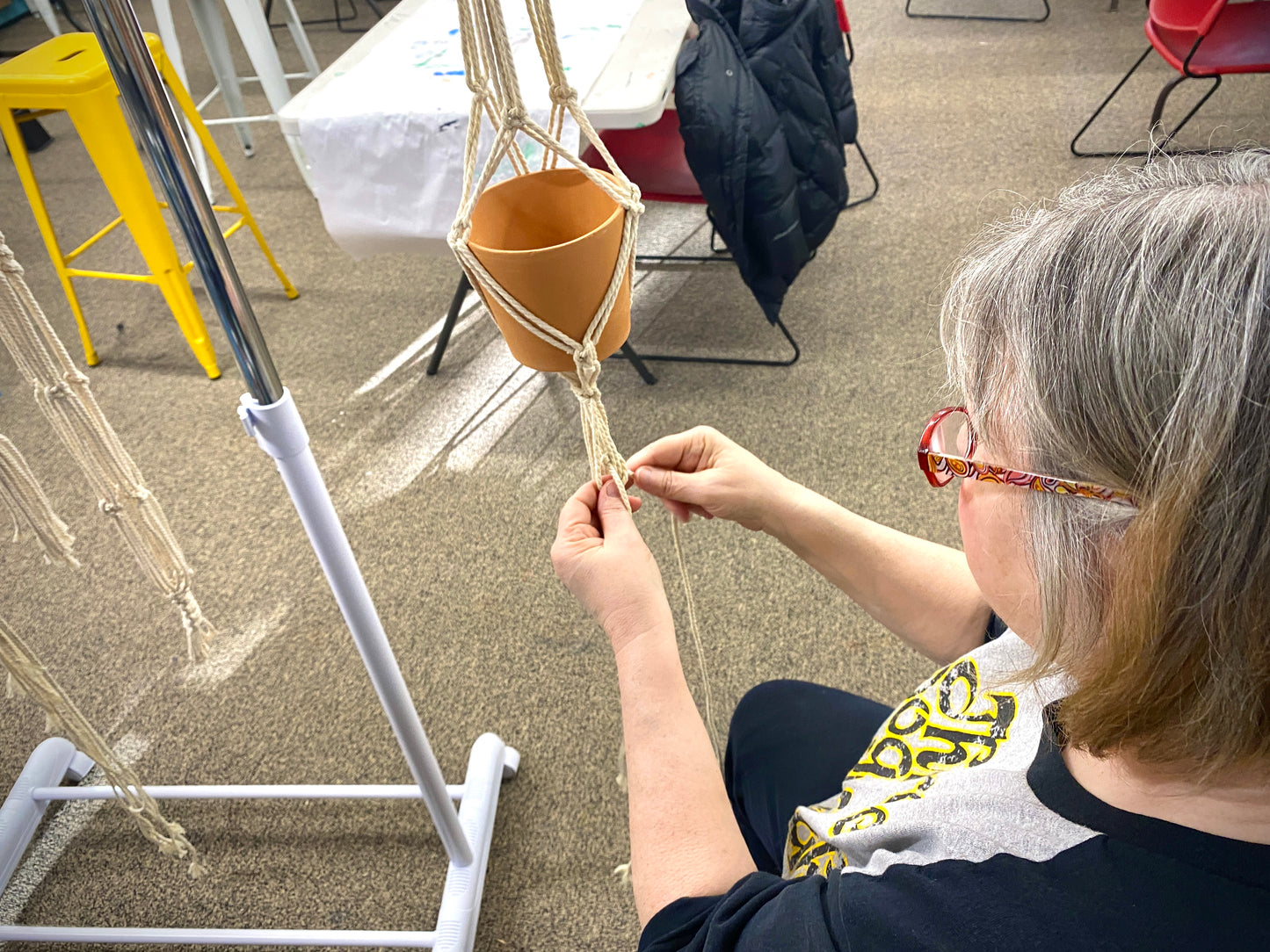 Feb 21 - Macramé Plant Hanger Workshop