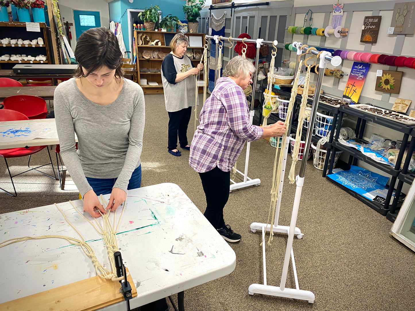 Feb 21 - Macramé Plant Hanger Workshop