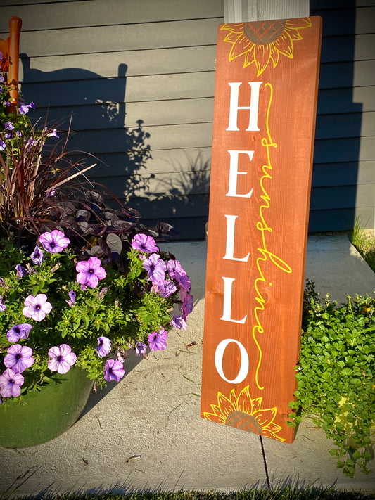 Hello Sunshine Porch Sign Kit
